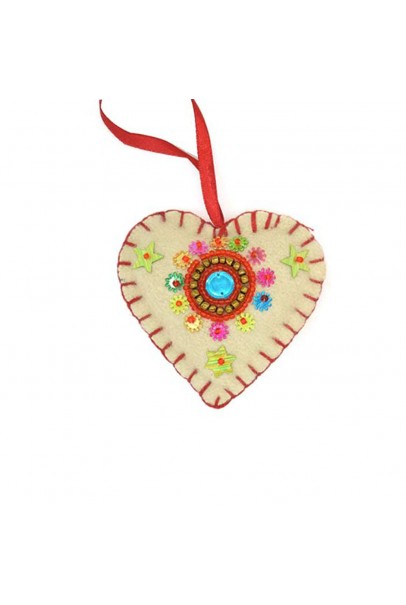 Heart Christmas Ornament